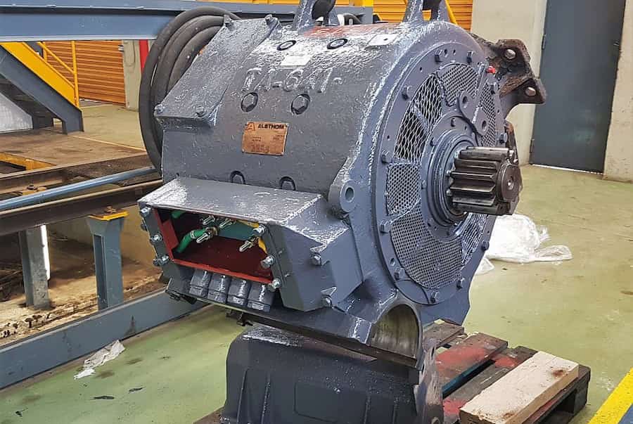 الکتروموتور قطار؛ ضد انفجار مقاومت بالا تامین انرژی برق Electro-Motor