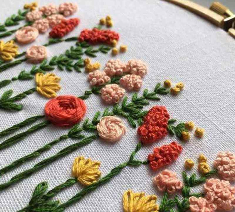 گلدوزی برزیلی؛ الیاف مصنوعی طبیعی نرم مقاوم سهولت شستشو