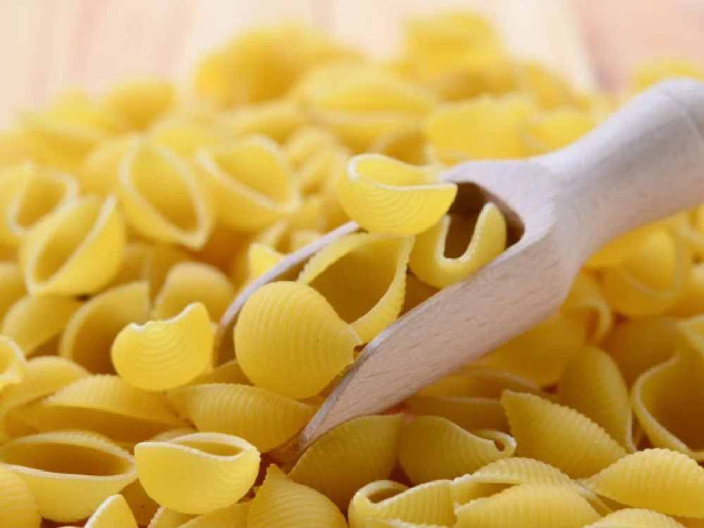 ماکارونی شکل دار صدفی (جانبو) ساده سبزیجات سبوس دار پخت سریع