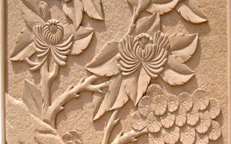 تابلو سنگ مصنوعی؛ جنس مرمر دکوری زینتی دارای رنگبندی متنوع