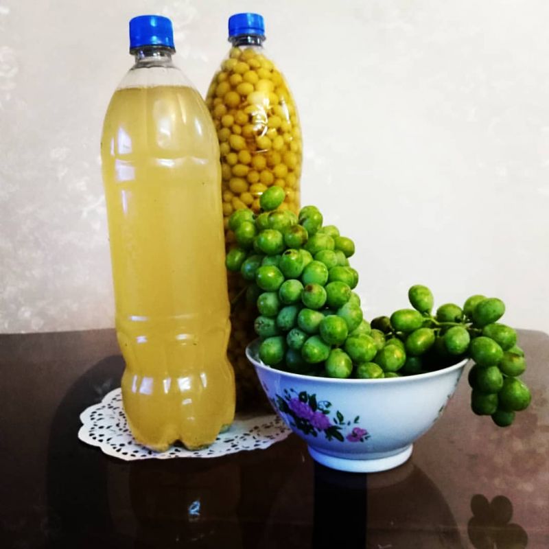 غوره در تره بار؛ درمان رماتیسم چربی بسته بندی 900 1200 گرمی