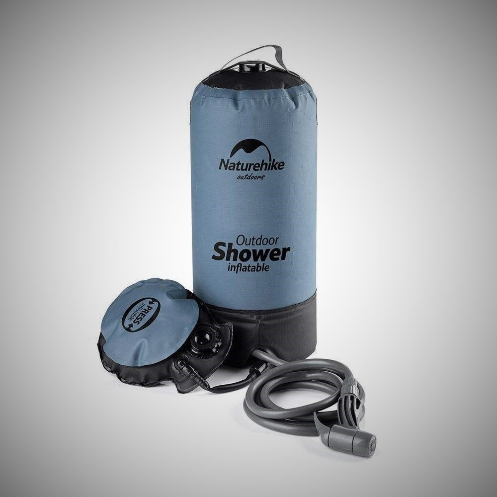 دوش کمپینگ؛ جنس PVC مناسب طبیعت گردی کوهنوردی 20 لیتری