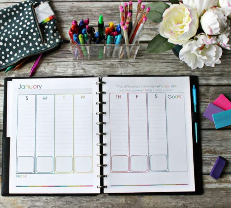 کلاسور صد برگ (زونکن) قفل فلزی پلاستیکی سایزبندی A3 A4 A5