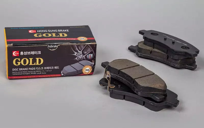 لنت ترمز پراید گلد اصل؛ جلو عقب مقاوم ساخت کره جنوبی