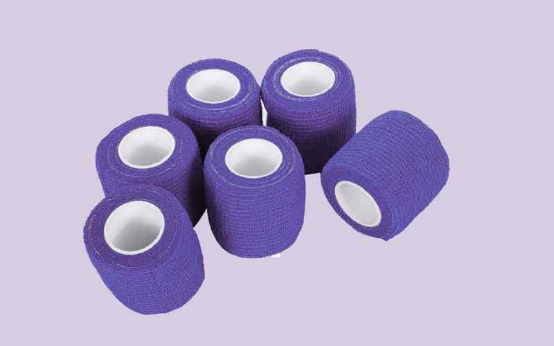 باند کشی خود چسب؛ دارای منافذ ریز سایز (5 7/5 10) سانتی متر ساخت چین