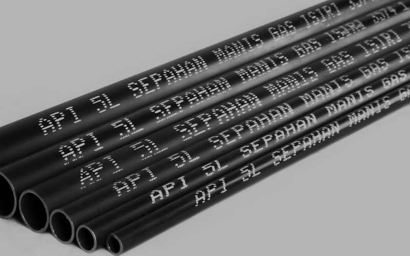 لوله گازی سپنتا؛ سایز 1 1/2 3/4 اینچ شاخه 6 متری مناسب انتقال گاز