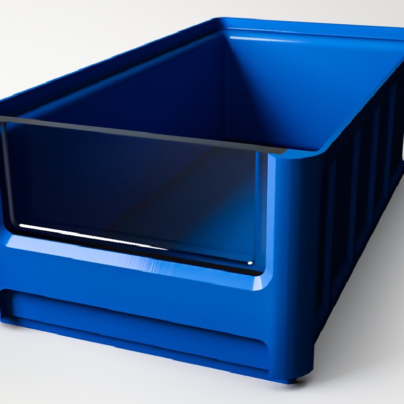 پالت پلاستیکی جم؛ پشت دار توهم خور دندانه دار کاربرد (سردخانه صنایع آرایشی اسکله)