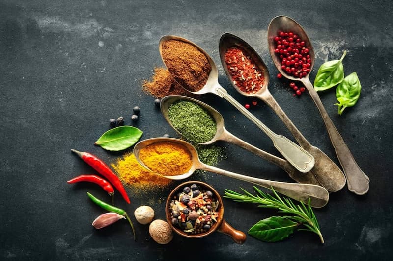 ادویه فلافل لبنانی (چاشنی) زیره فلفل سیاه جوز هندی پودر گشنیز