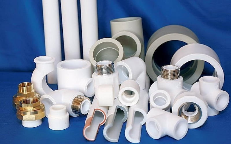 لوله و اتصالات پلیمر؛ پلی اتیلن یو پی وی سی پلی پروپیلن پنج لایه مناسب انتقال آب فاضلاب