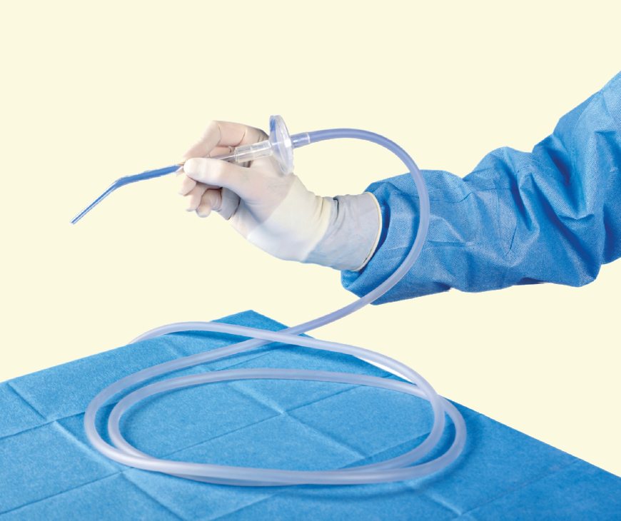 سرساکشن جراحی فلزی؛ جنس استیل ضد زنگ مقاومت طول عمر بالا