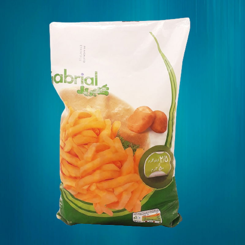 سیب زمینی نیمه اماده گابریل؛ حاوی کربوهیدرات فیبر پروتئین افزایش وزن potato
