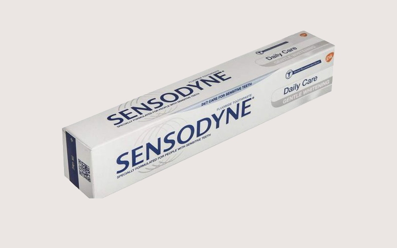 خمیر دندان سنسوداین؛ پاکسازی دهان حاوی (نیترات پتاسیم فلوراید سدیم)