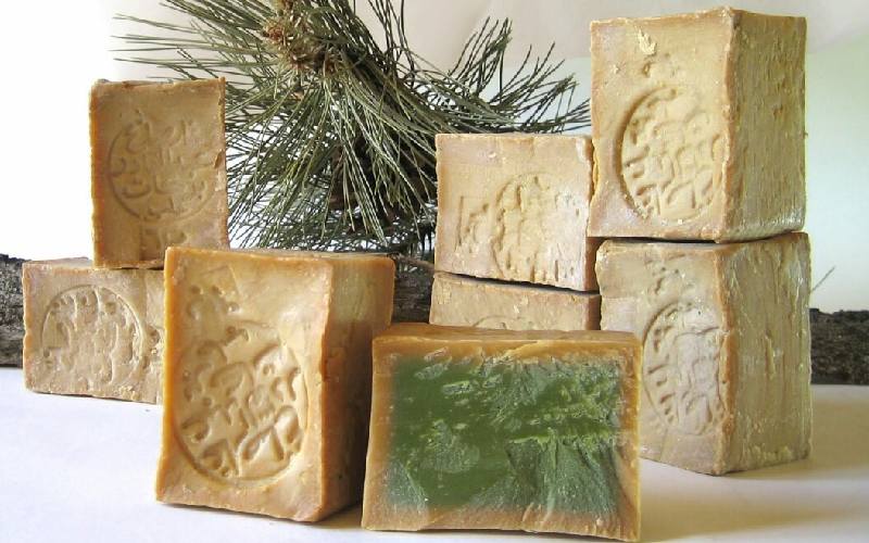 صابون حلب؛ گیاهی ضد جوش روشن کننده نرم کننده بهبود التهاب پوست