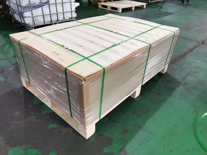 پالت چوبی حمل سنگ؛ چندلا مکعبی دارای دیواره داخلی فومی