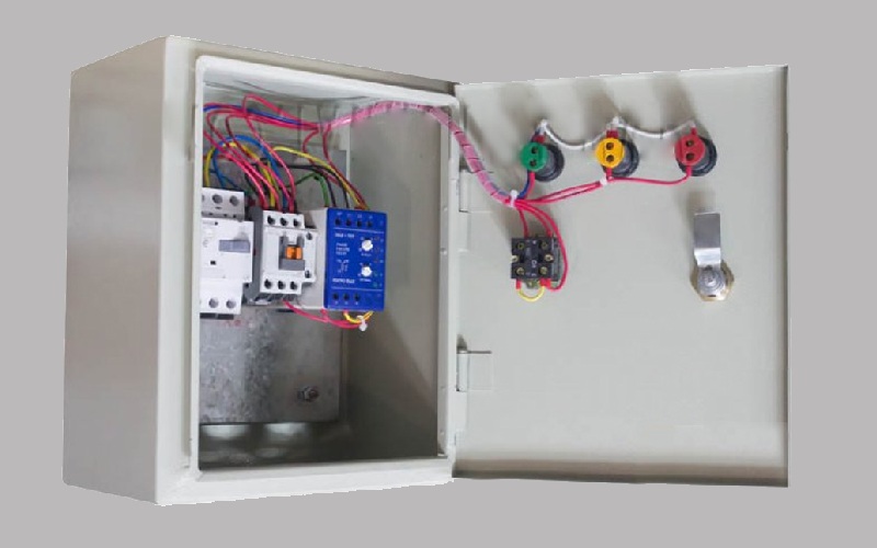 تابلو برق سه فاز کارواش (کنتور) کشویی متال جنس کامپوزیت پلی کربنات