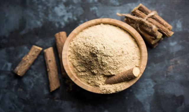 پودر شیرین بیان برای زخم معده (قره مهک) داروی گیاهی کنترل استرس