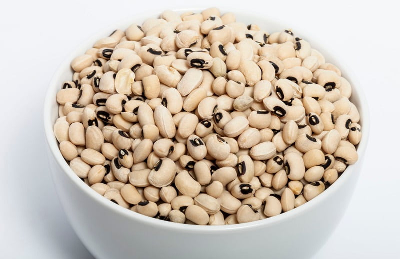 لوبیا چشم بلبلی برای نقرس (حبوبات) ریز درشت درمان کم خونی حاوی Protein