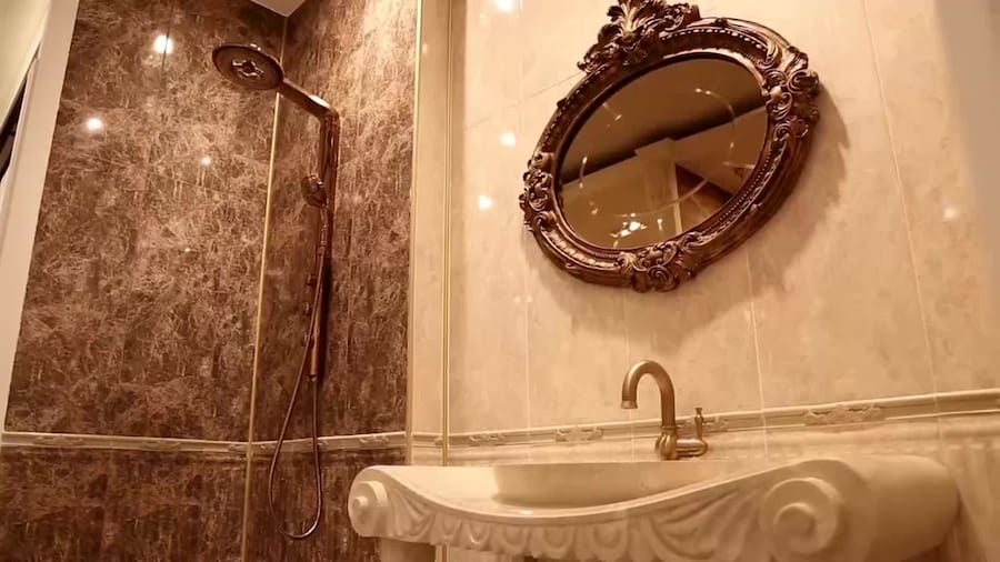 کاشی و سرامیک پرنیان؛ طرح سنگ فرش چوب ساده بدون تغییر رنگ