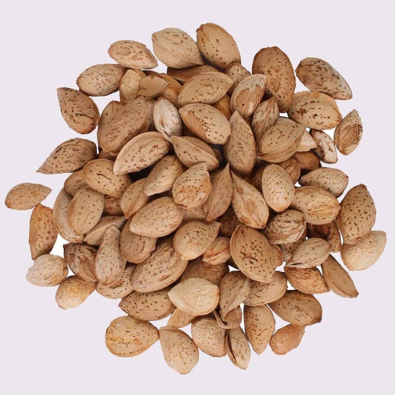 بادام سنگی فله (خشکبار) درشت شیرین ترد حاوی سدیم پتاسیم