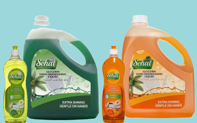 مایع ظرفشویی صحت (شوینده) معطر قدرت لکه بری بالا سازگار پوست دست