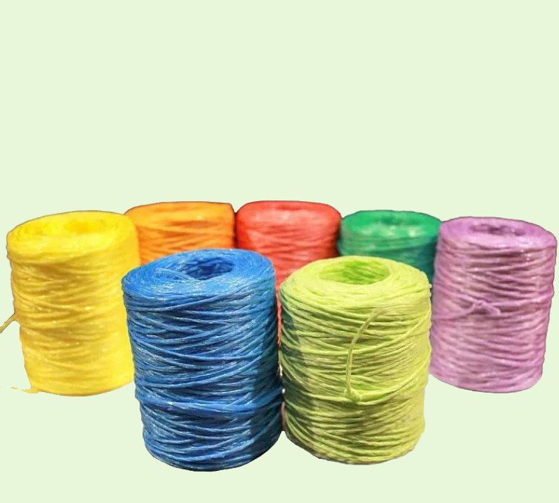نخ بیلر صدف (عدل بندی) زرد صورتی سفید جنس الیاف مصنوعی مقاومت بالا