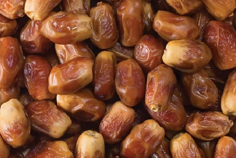 خرمای زاهدی در مشهد (قصب) حاوی آنتی اکسیدان منگنز Potassium