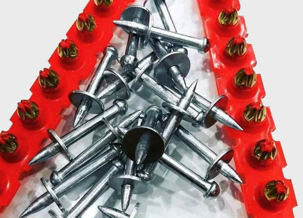 میخ دیوار کناف؛ فلزی محکم 2 رنگ نقره ای سیاه