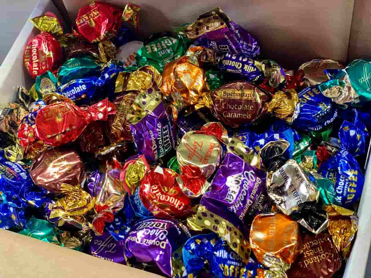 شکلات تافی؛ خوراکی دارو آمریکای جنوبی Chocolate toffee