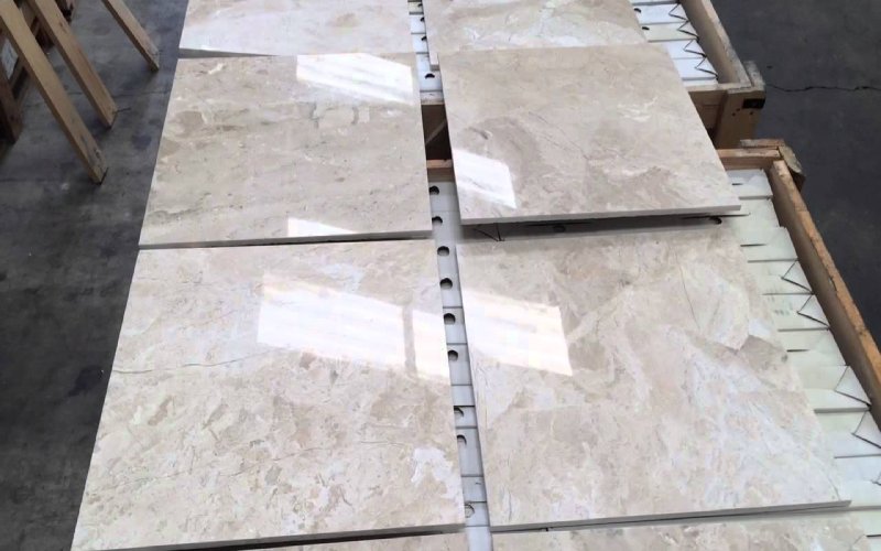 سرامیک گرانیتی ارزان (کاشی) رگه ای طرح سنگ سبک مقاوم شستشوی آسان