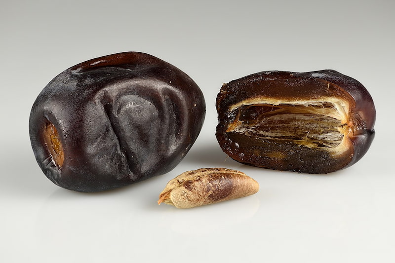 خرما بم مضافتی (رطب) گوشتی پوست نازک نرم حاوی کلسیم پتاسیم