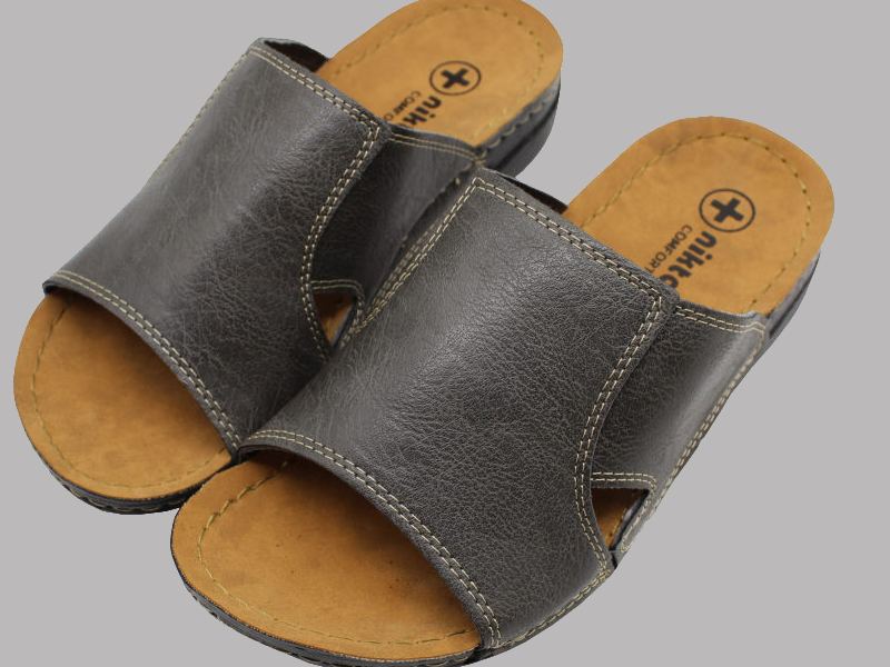 دمپایی صندل نیکتا؛ چرم پلاستیک مکرومه دارای انعطاف استحکام بالا