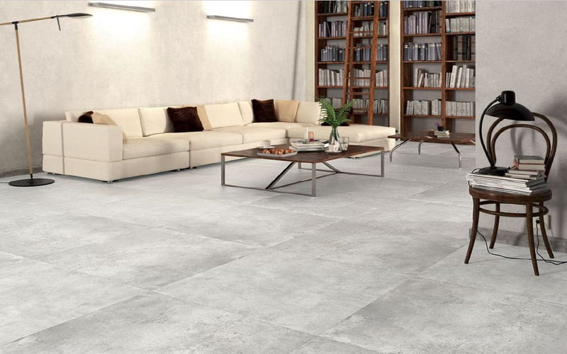 سرامیک پرسلان لاکچری؛ آشپزخانه مقاوم مستحکم (قهوه ای سفید)