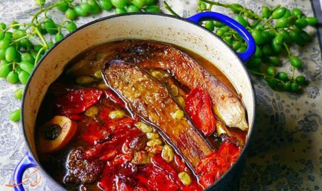 خوراک بادمجان شمالی؛ هضم آسان کنترل قند خون حاوی فیبر فسفر Manganese
