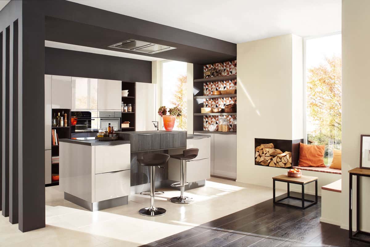 ام دی اف هایگلاس پانوتک؛ مات براق میز کابینت ملامینه ضد آب