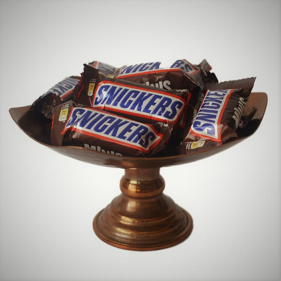 شکلات اسنیکرز خارجی؛ شیری مغزدار بسته بندی (250 500 1000) گرمی