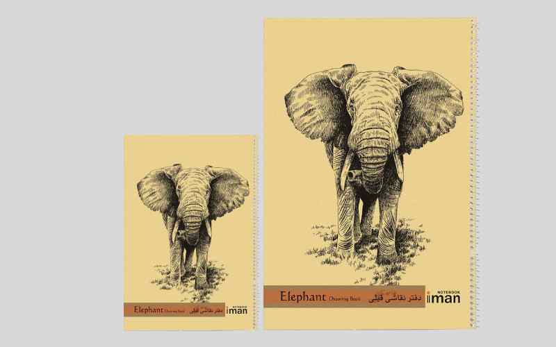دفتر نقاشی فیلی؛ سیمی ساده مقاوم سایز (A5 A4 A3) drawing office