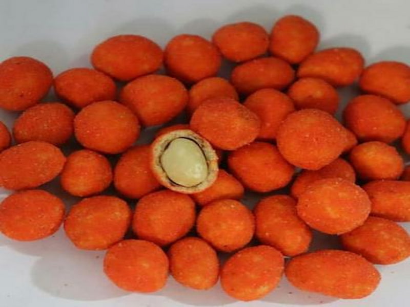 بادام زمینی روکش دار کچاپ؛ طعم تند تقویت مفاصل استخوان ویتامین Ketchup k