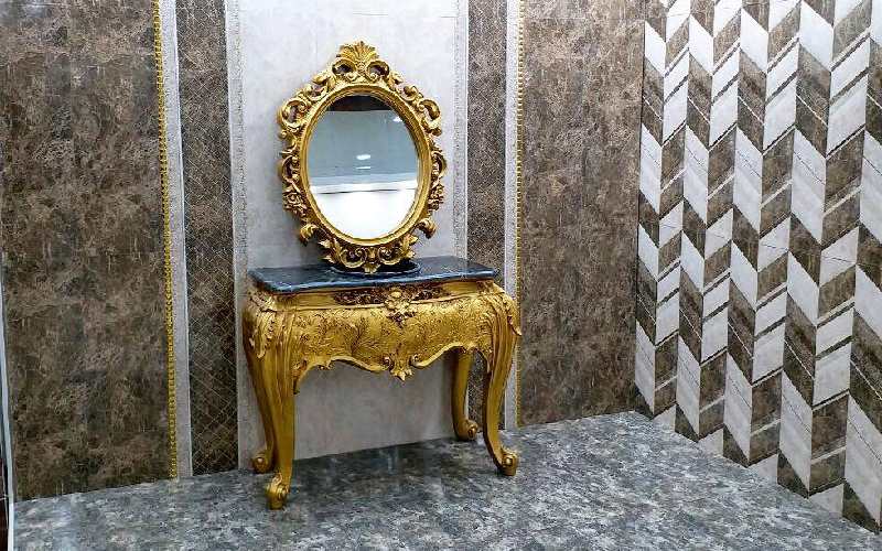 کاشی سرامیک خورزوق؛ آشپزخانه حمام سرویس بهداشتی سبک مقاوم 60*60