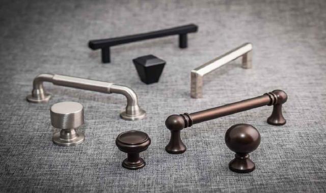 دستگیره کابینت قهوه ای؛ آلومینیومی سرامیکی پلاستیکی دارای سایز متنوع