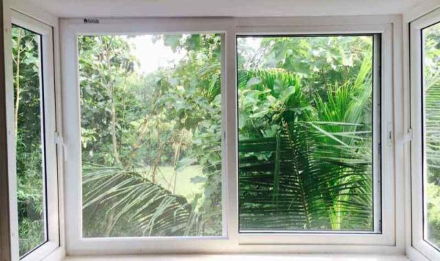 پنجره دوجداره کتیبه دار؛ کشویی لولایی قابلیت اتصال هود هواکش