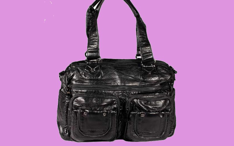 کیف چرم سنگشور؛ دستی دوشی کوله پشتی رنگبندی مشکی قهوه ای