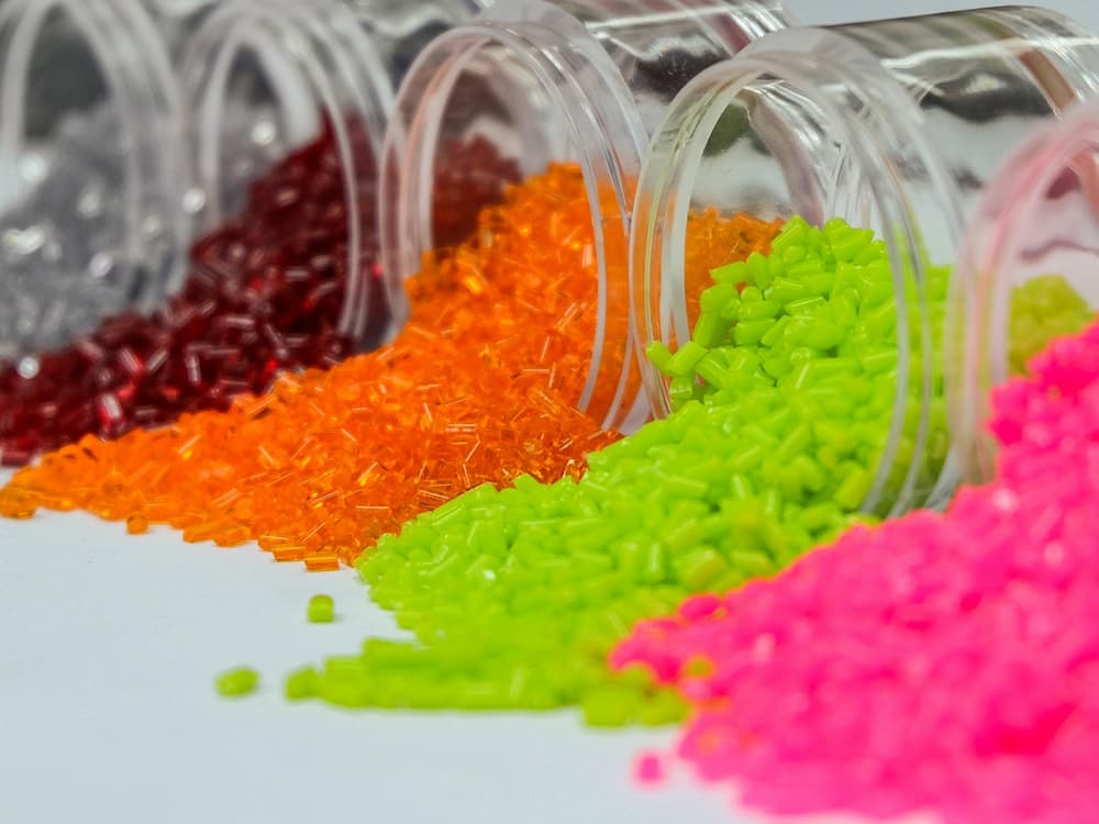 مستربچ کایسا؛ آبی قرمز سفید مشکی 3 نوع (PVC ABC PAT)