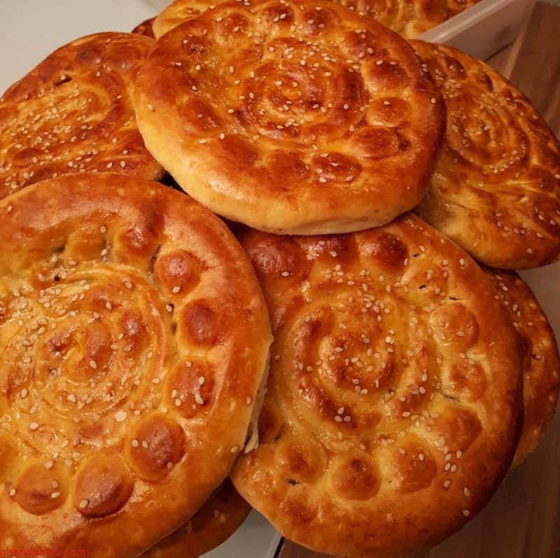 کلوچه سرخ شده؛ کوکی کلمپه 3 طعم هل زعفران بادام