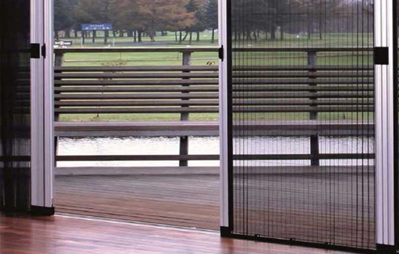 توری فلزی ریز بافت پنجره؛ استیل فولادی شش ضلعی ایمنی ساختمان