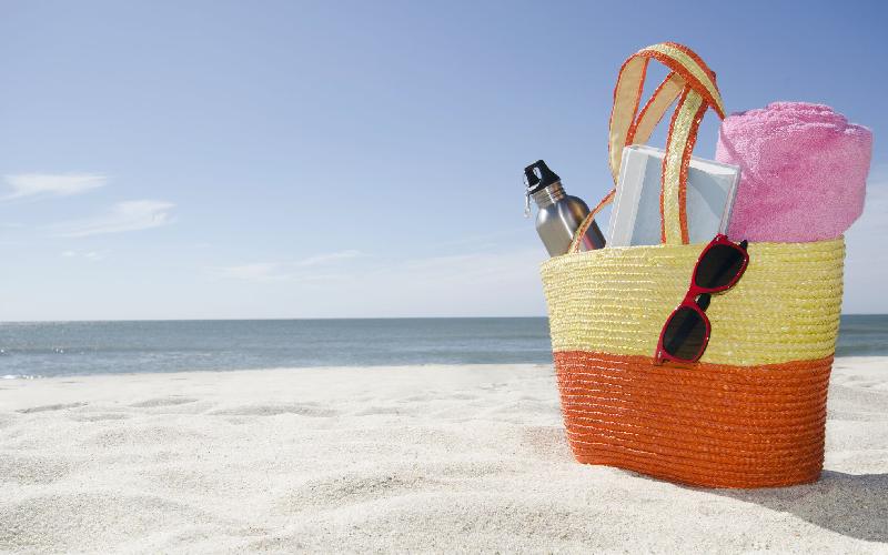 کیف ساحلی؛ دوشی کمری دستی 3 جنس برزنت پلاستیک پارچه