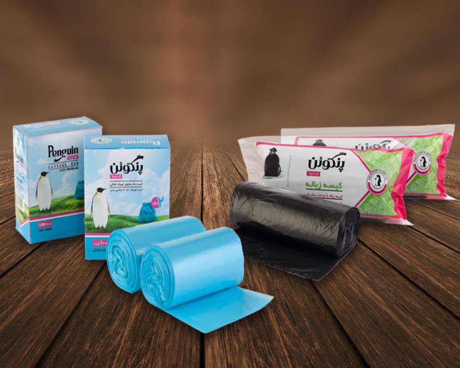 محصولات پلاستیکی پنگوئن؛ سفره رولی دستکش پلاستیک فریزر جنس پلی آمید