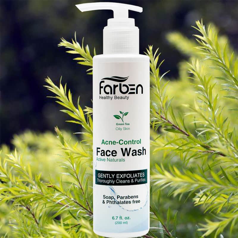 شوینده صورت فاربن (فوم) مناسب پوست چرب خشک معمولی حاوی ویتامین E