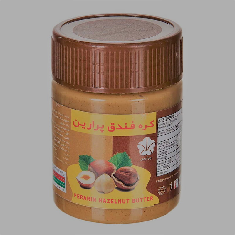 کره پسته پرارین؛ عسلی گردویی حاوی فیبر کلسیم ویتامین (A E B)