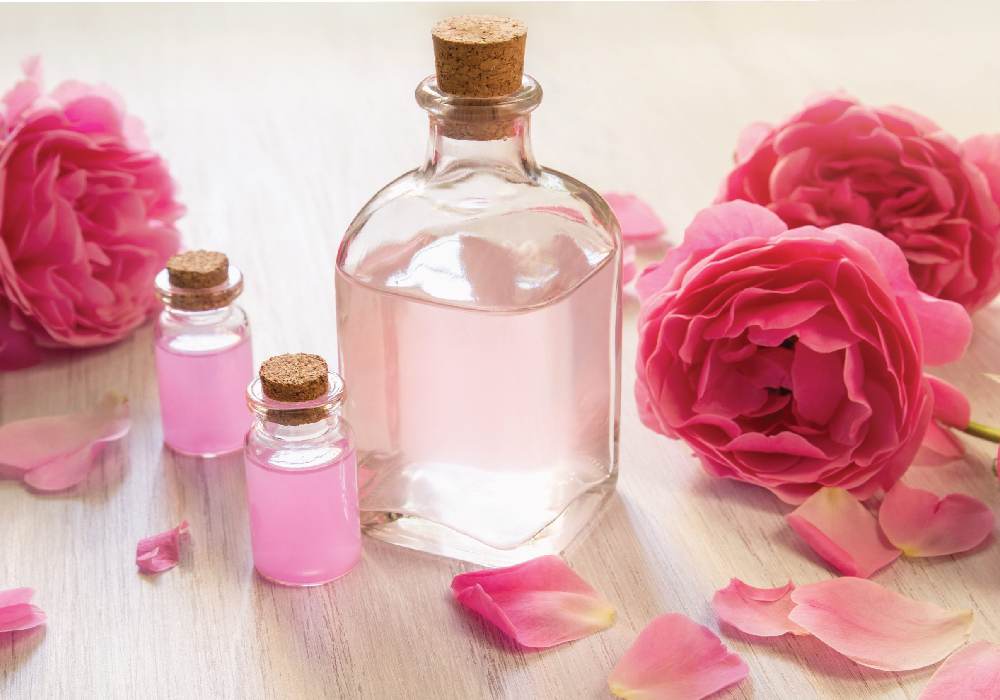  گلاب حقیقت دادجو (عرق گل) دو سه آتیشه طبع گرم رفع استرس