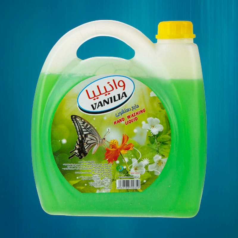 مایع دستشویی وانیلیا (شوینده) نرم کننده ضدحساسیت ترمیم پوست vitamin A B